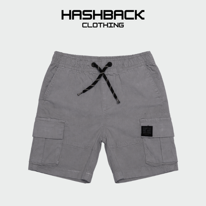 Boys Cotton Cargo Shorts - Mid Rise Casual Wear
