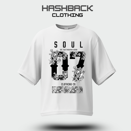 Drop Shoulder Soul (White)