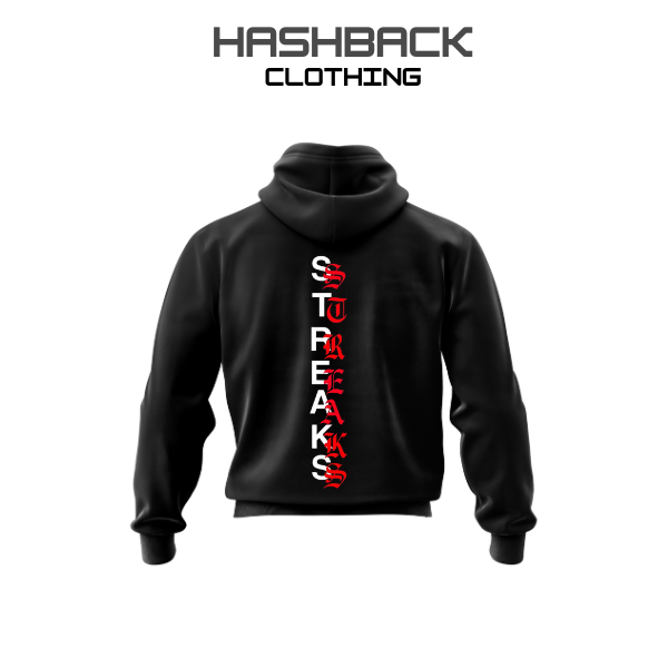 HashBack Printed Zipper Hoodie