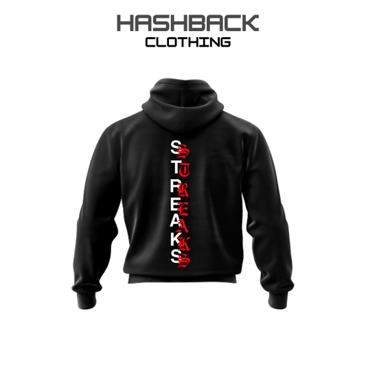 HashBack Printed Zipper Hoodie