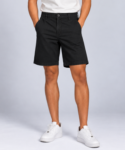Men’s Cotton Chino Shorts – Regular Fit