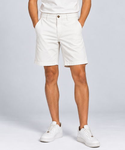Men’s Cotton Chino Shorts – Regular Fit