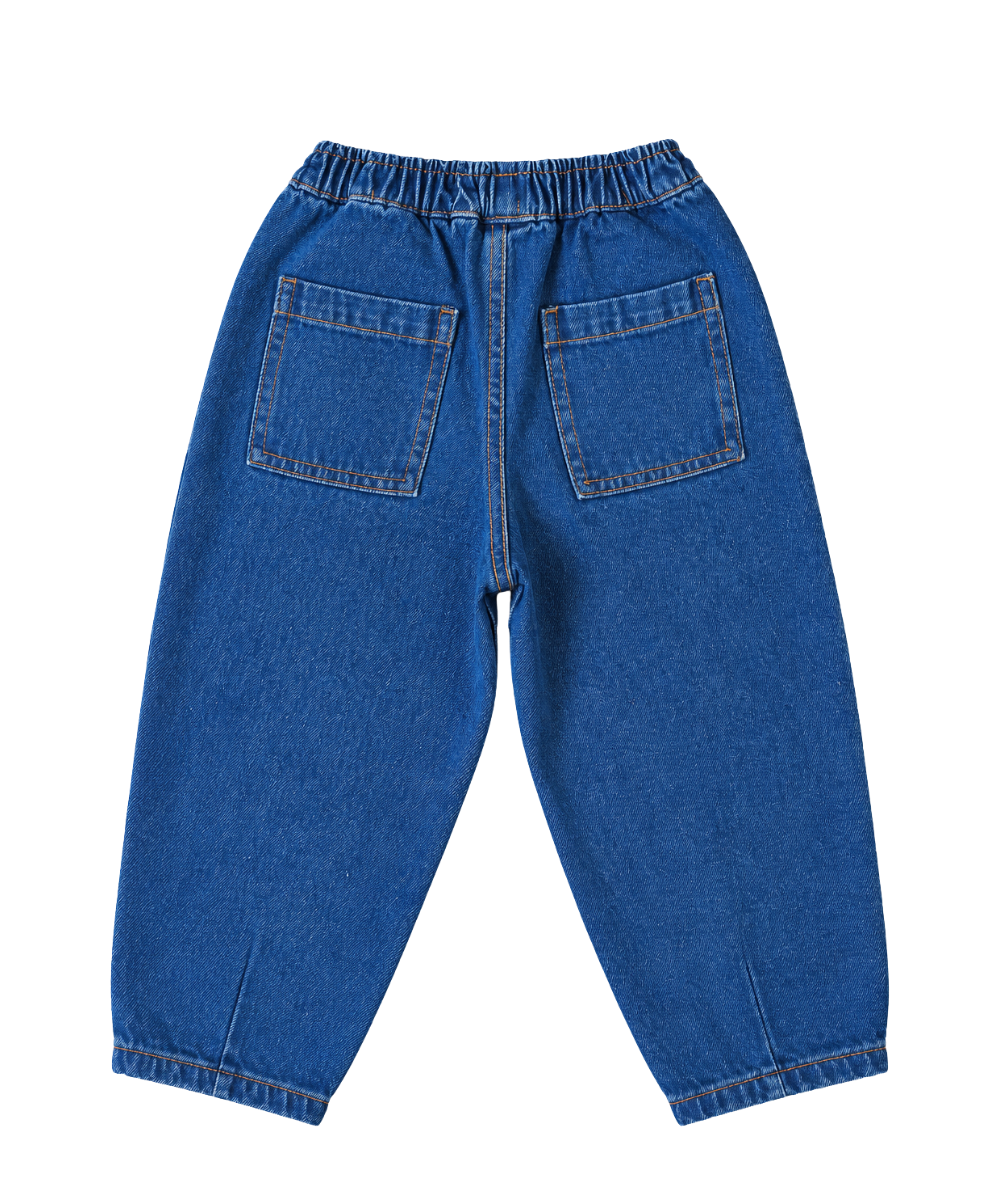 Boys’ Balloon Shape Baggy Denim Pants