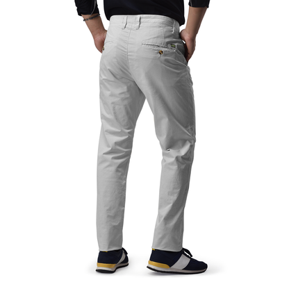 Mens Slim fit Chinos Pants - Light Grey- AM001