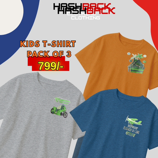 Pack of 3 Boys Printed T-Shirts