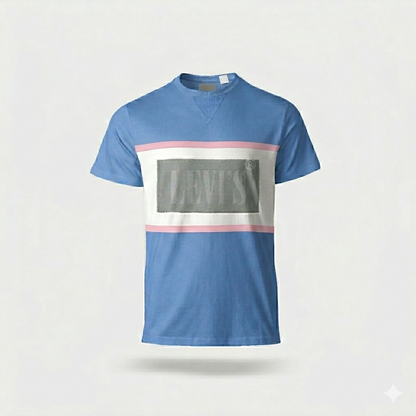Hashback Round Export Cut Label Brand T Shirt Men's C-41