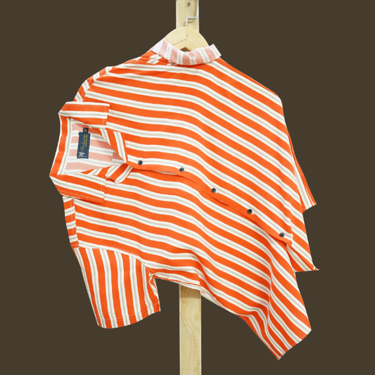 Hashback Printed Linen Shirt For Men