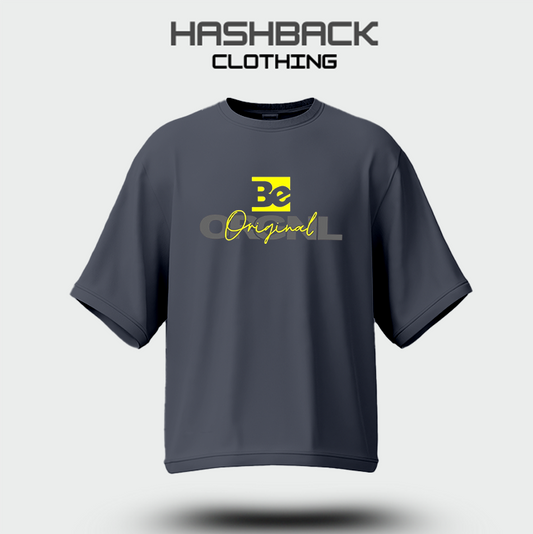 Drop Shoulder Be Orignal (Charcoal)