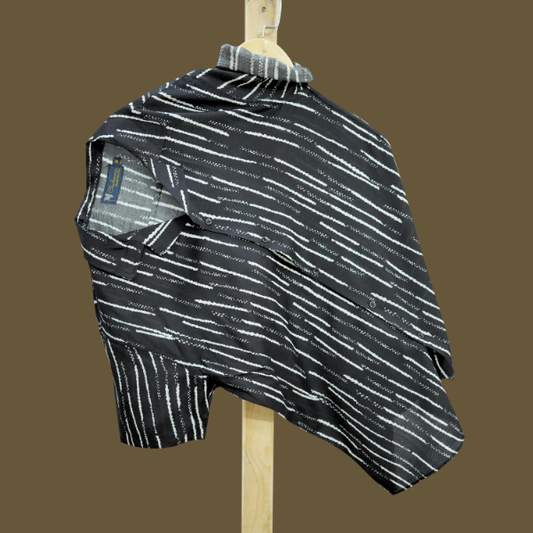 Hashback Printed Linen Shirt For Men
