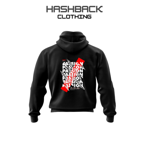 HashBack Printed Zipper Hoodie