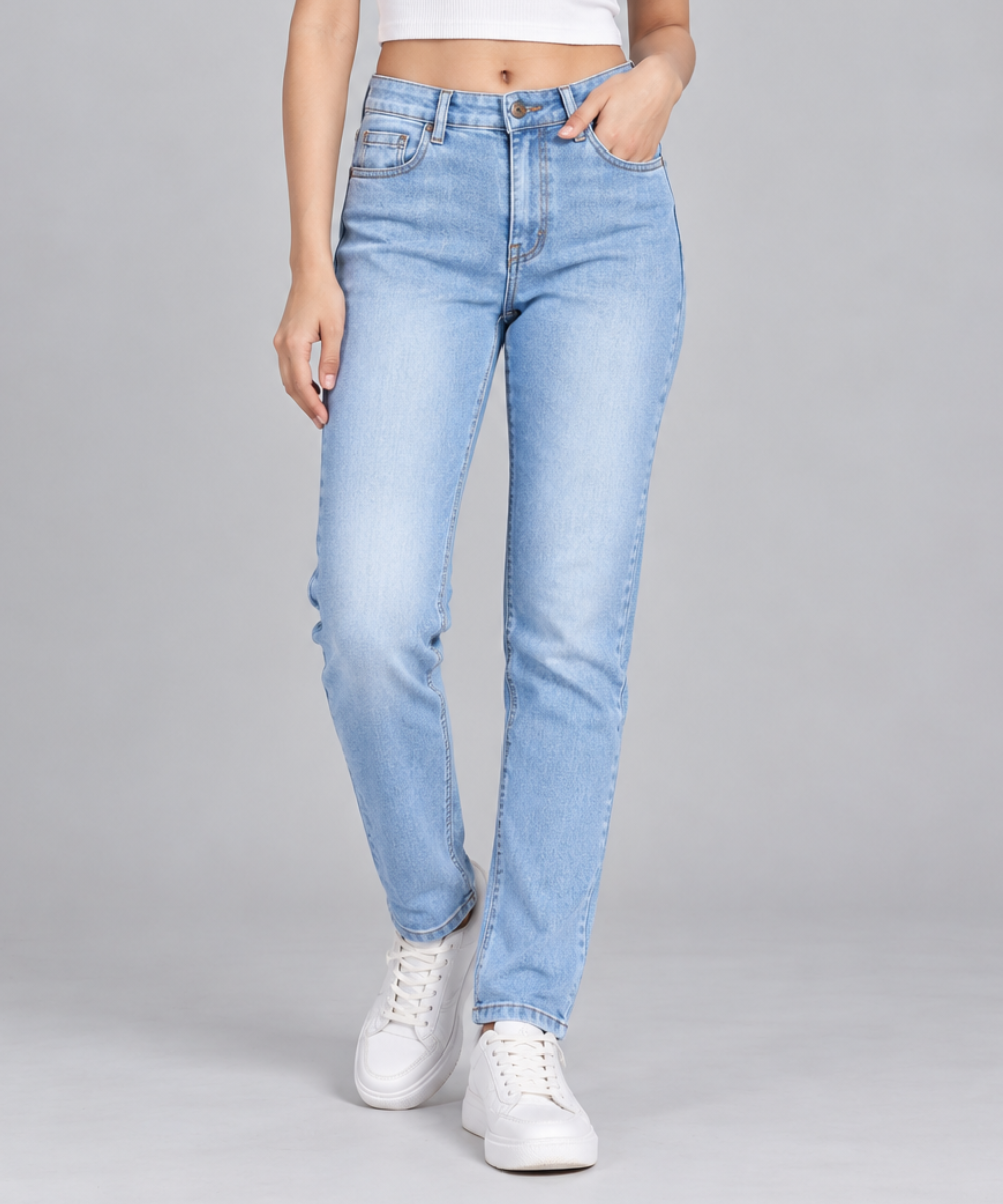 Women's Skinny Fit High Waist Jeans