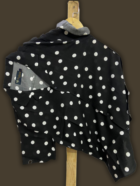Hashback Printed Linen Shirt For Men