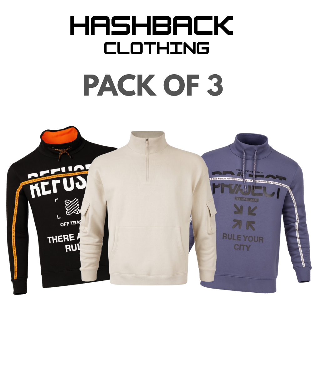 Winter Mock Neck – Pack of 3 | Discounted Bundle