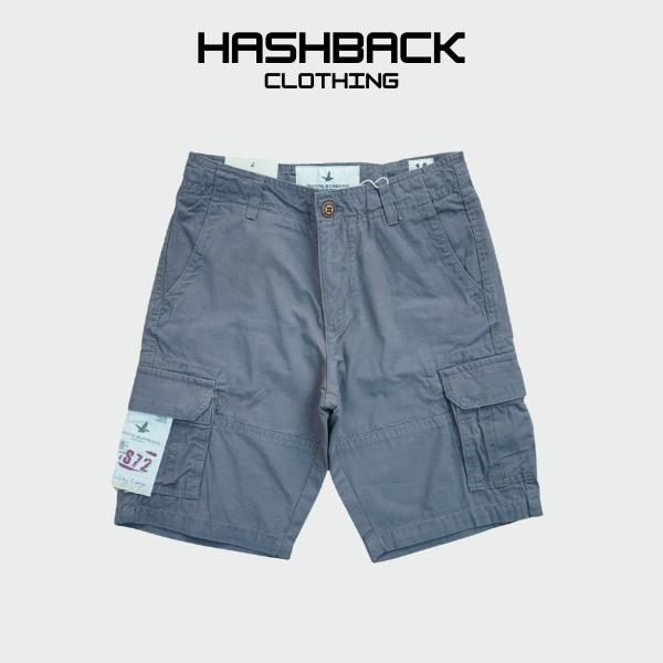 Boys Cotton Cargo Shorts | Knee Length |
