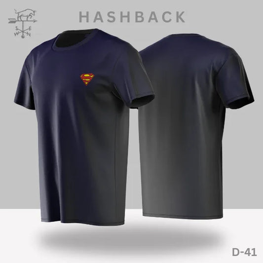 Printed Crew Neck T Shirt For Men D41