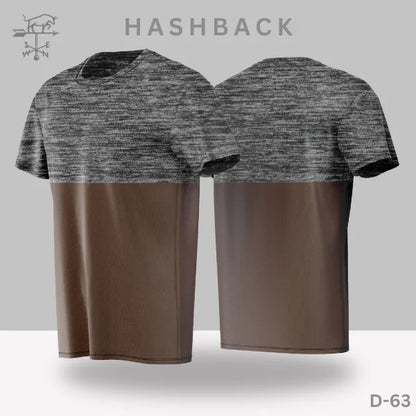 Printed Crew Neck T Shirt For Men D63