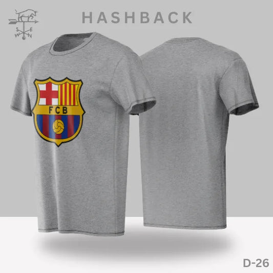 Printed Crew Neck T Shirt For Men D26