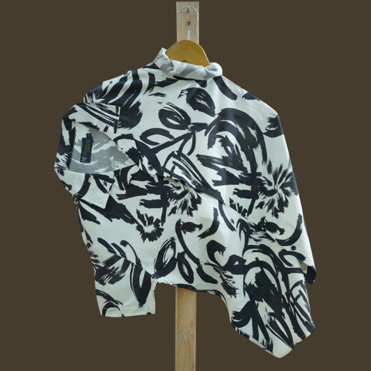 Hashback Printed Linen Shirt For Men
