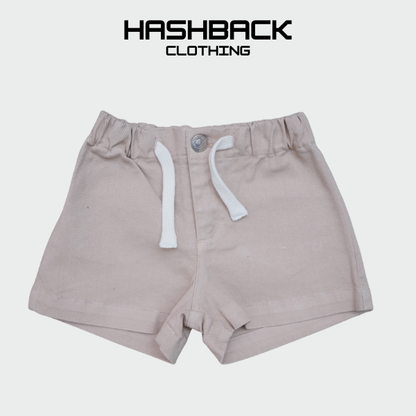Girls High Rise Denim Mini Shorts