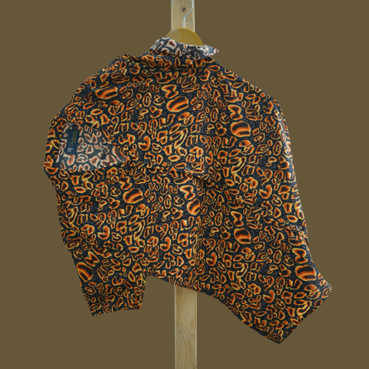 Hashback Printed Linen Shirt For Men