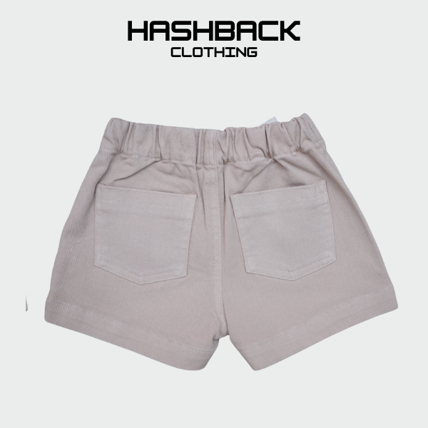 Girls High Rise Denim Mini Shorts