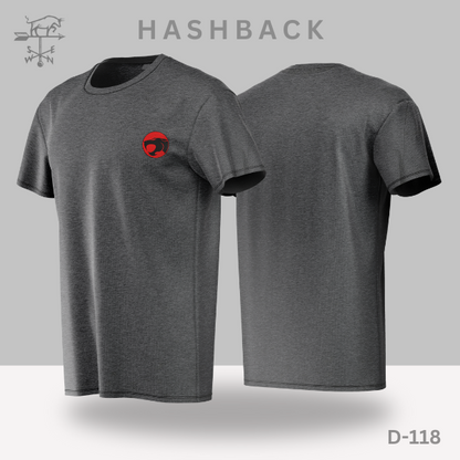 Printed Crew Neck T Shirt For Men D105
