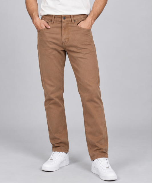 Straight Fit Denim Jeans – Men's Casual & Streetwear-16001