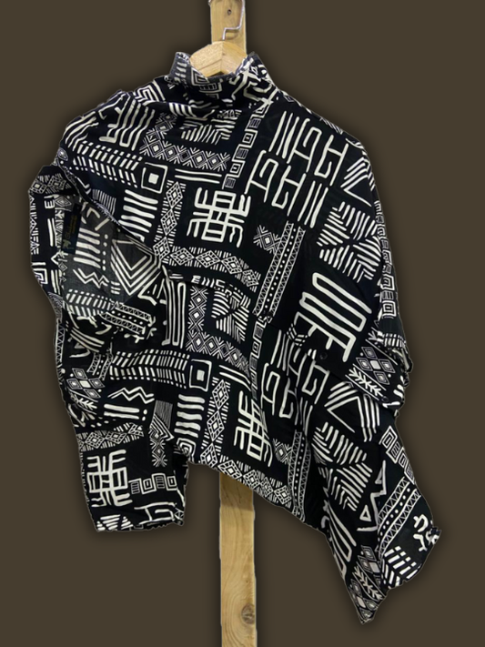 Hashback Printed Linen Shirt For Men