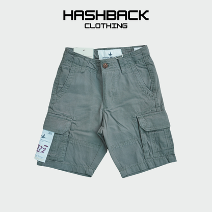 Boys Cotton Cargo Shorts | Knee Length |