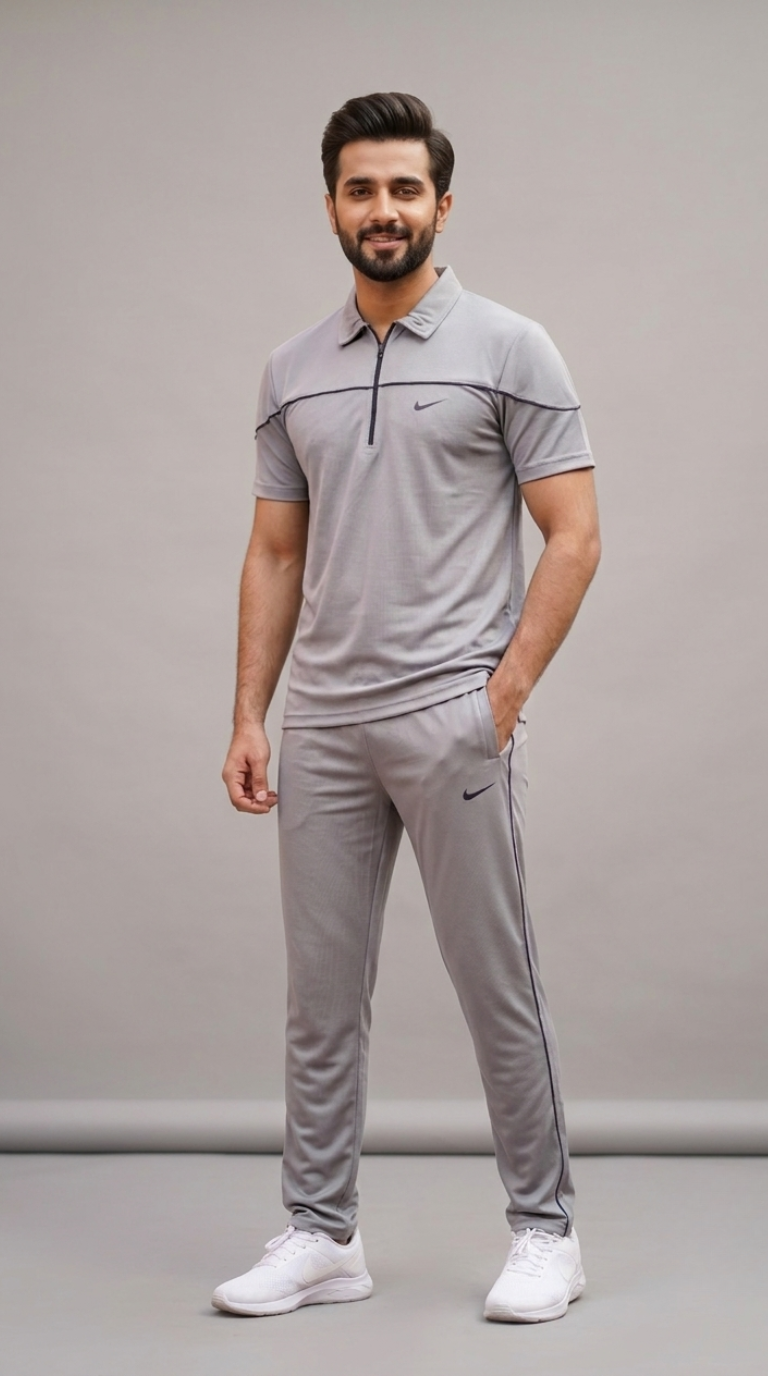 Dri-Fit Tracksuit – Lightweight Gym Wear for Men