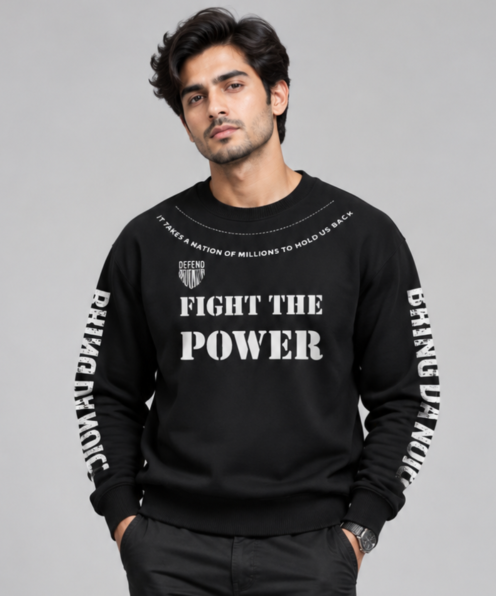 Unisex Regular Fit Graphic Sweatshirt