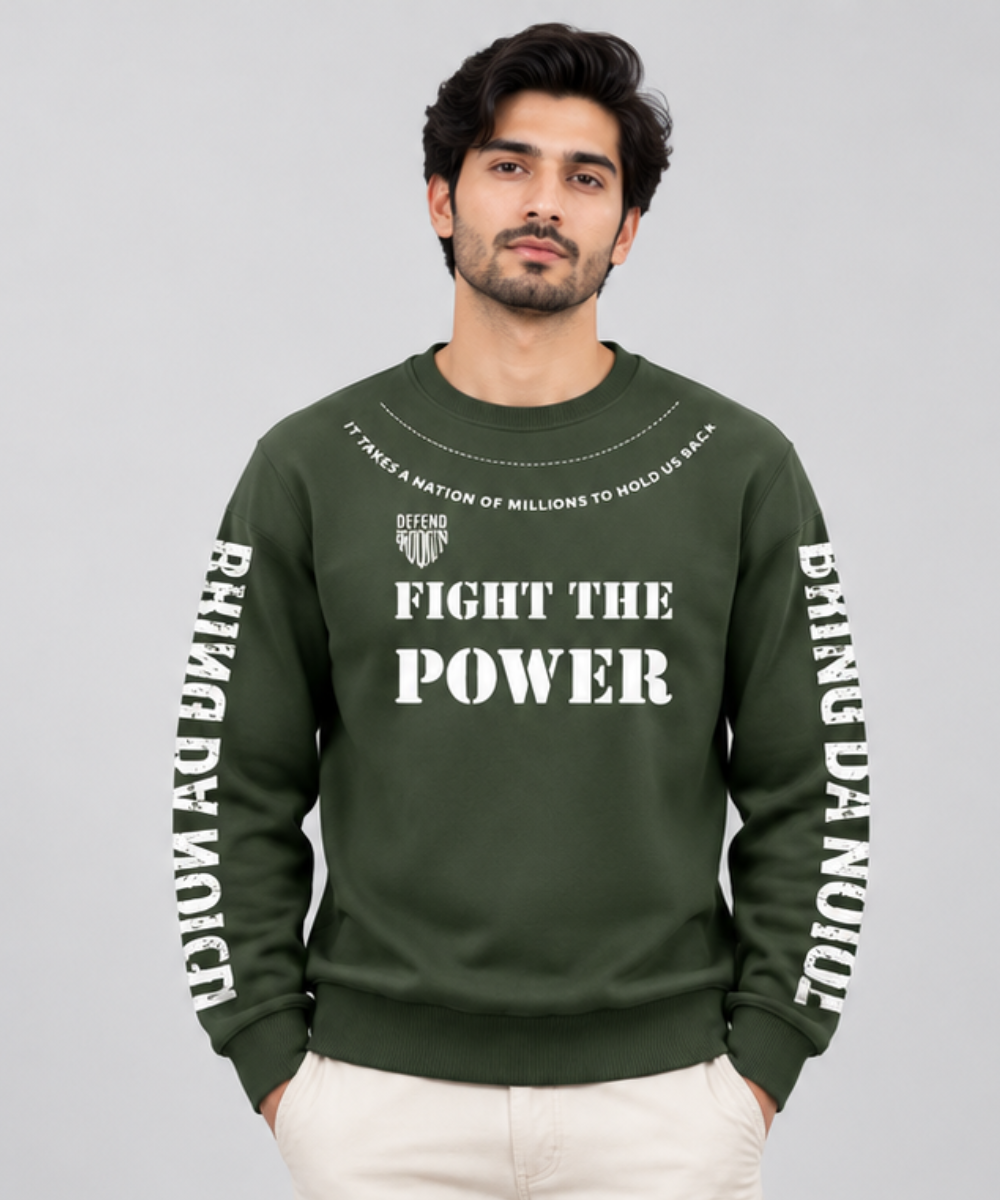 Unisex Regular Fit Graphic Sweatshirt