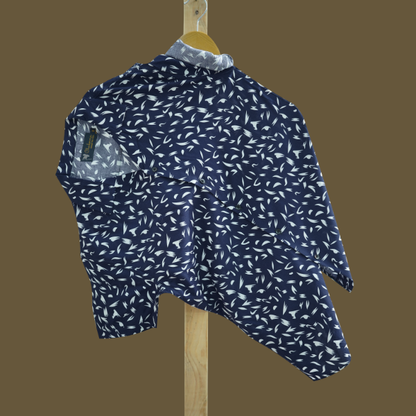 Hashback Printed Linen Shirt For Men