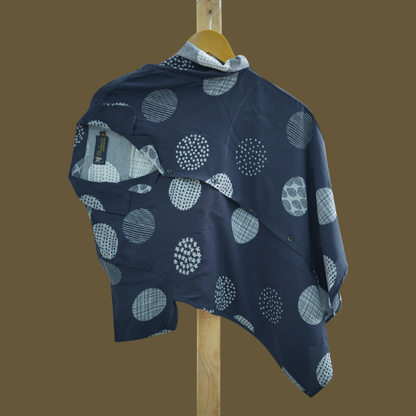Hashback Printed Linen Shirt For Men