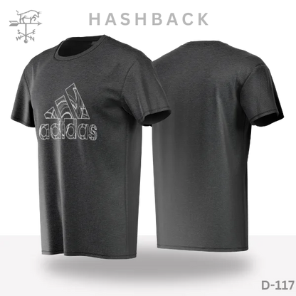 Printed Crew Neck T Shirt For Men D117