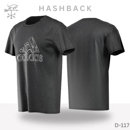 Printed Crew Neck T Shirt For Men D117