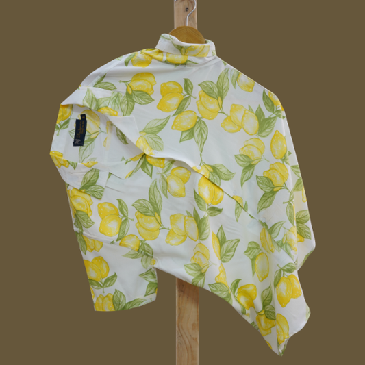 Hashback Printed Linen Shirt For Men