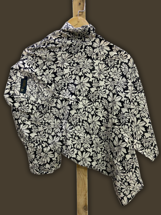 Hashback Printed Linen Shirt For Men