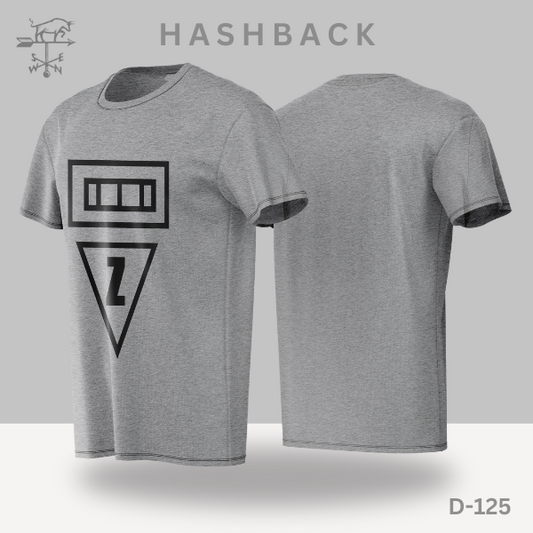 Printed Crew Neck T Shirt For Men D125