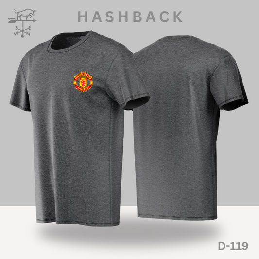 Printed Crew Neck T Shirt For Men D119