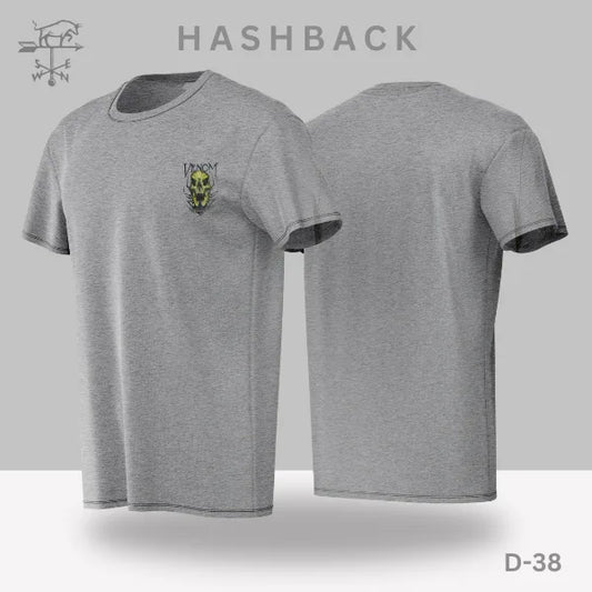 Printed Crew Neck T Shirt For Men D38