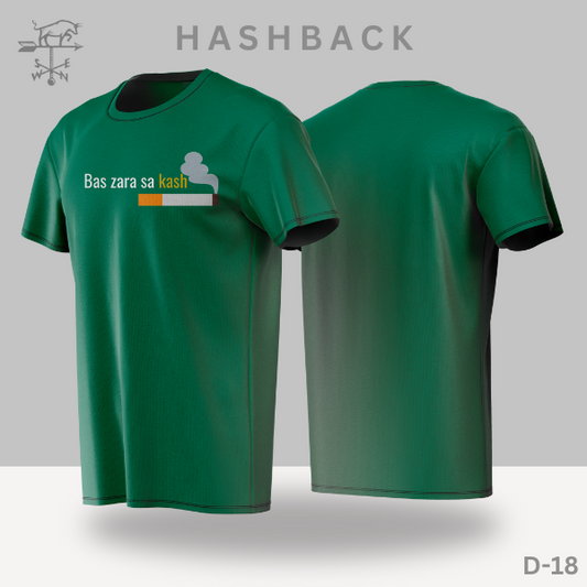Printed Crew Neck T Shirt For Men D18