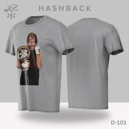 Printed Crew Neck T Shirt For Men D101
