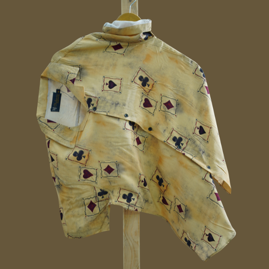 Hashback Printed Linen Shirt For Men