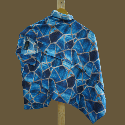Hashback Printed Linen Shirt For Men