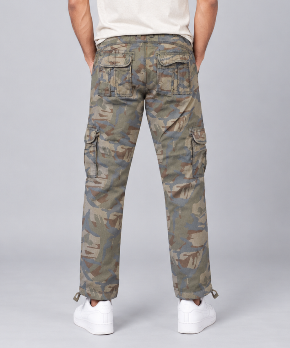 Multi-Pocket Cargo Pants - DASH
