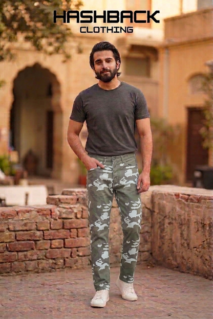Hashback Camo Pant – 100% Cotton