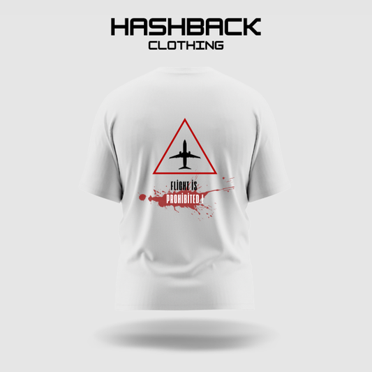 Hashback Round Export Cut Label Brand Printed T Shirt Men's C-2