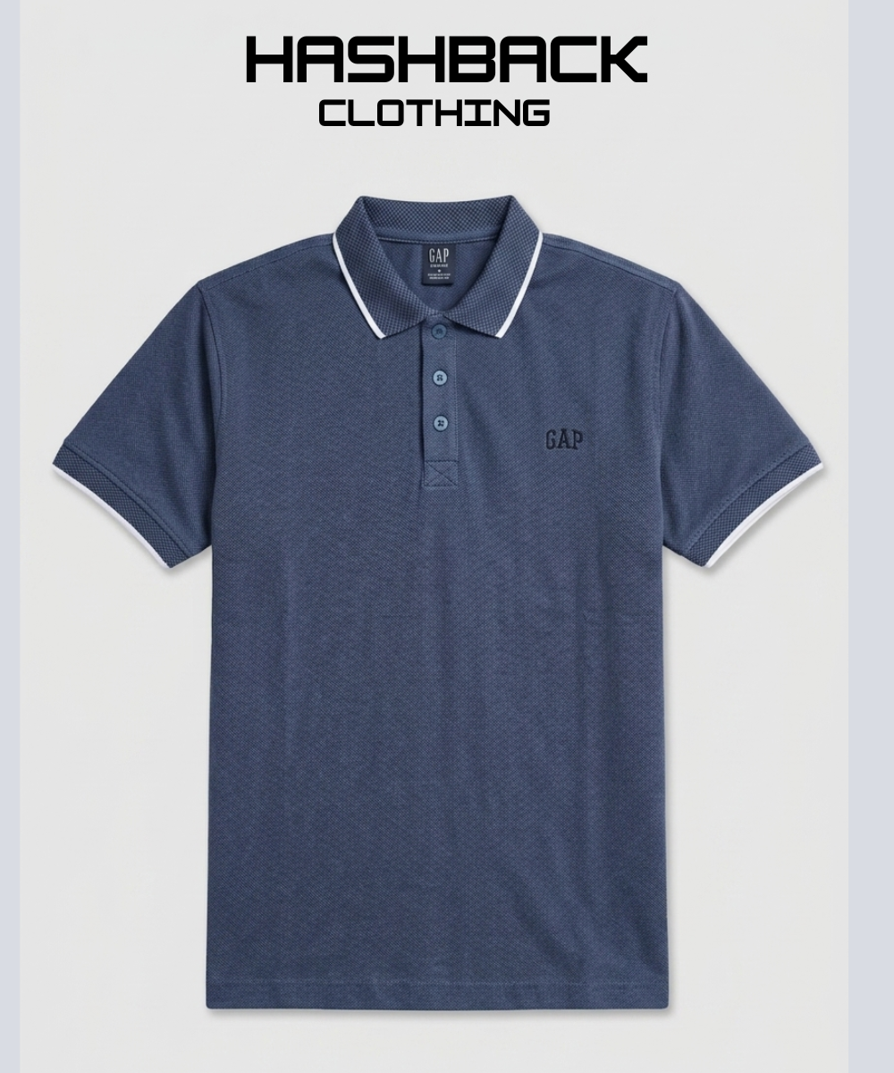 Hashback Polo Shirt – PK Blended Fabric