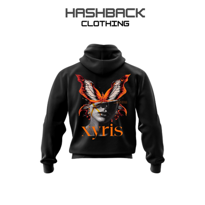 HashBack Printed Zipper Hoodie